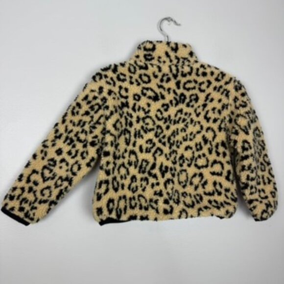 Polo Ralph Lauren Toddler Sherpa Pull on Sweater Sz 4T Animal Print Girls - Picture 5 of 9